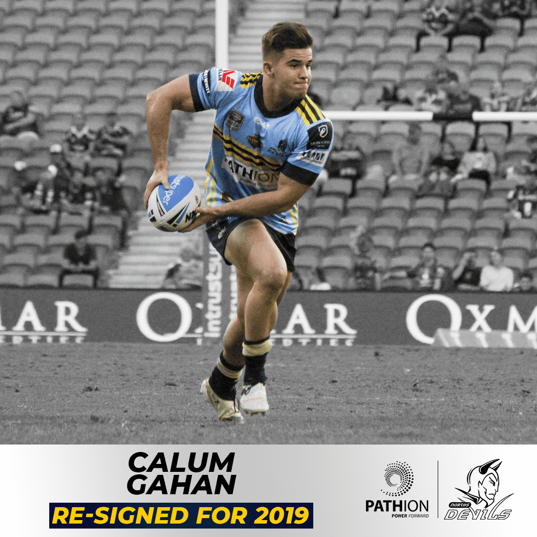 Calum Gahan Re-Signed