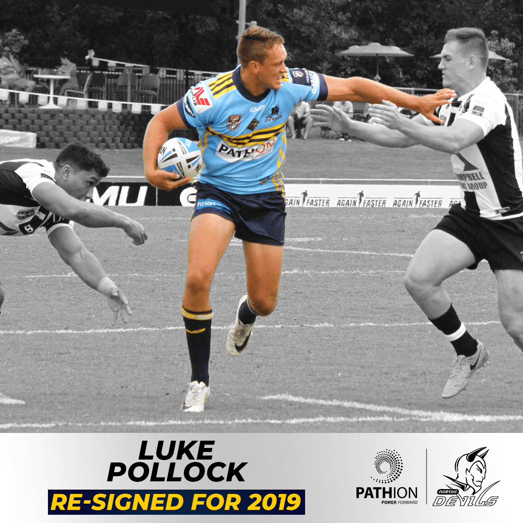 Luke Pollock Re-Signed