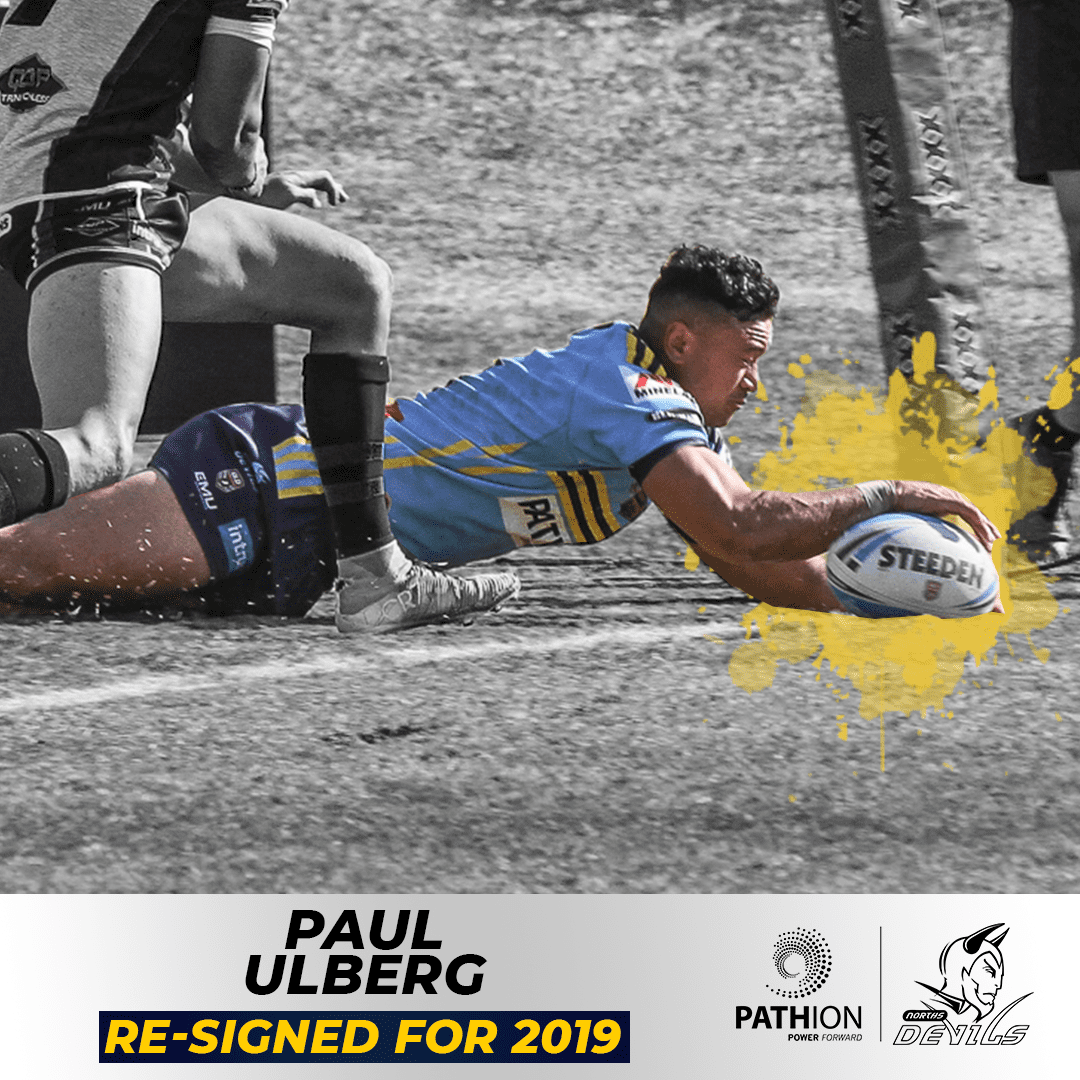 Paul Ulberg Re-Signed